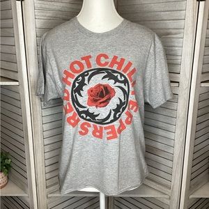 Red Hot Chili Peppers Band T-shirt.